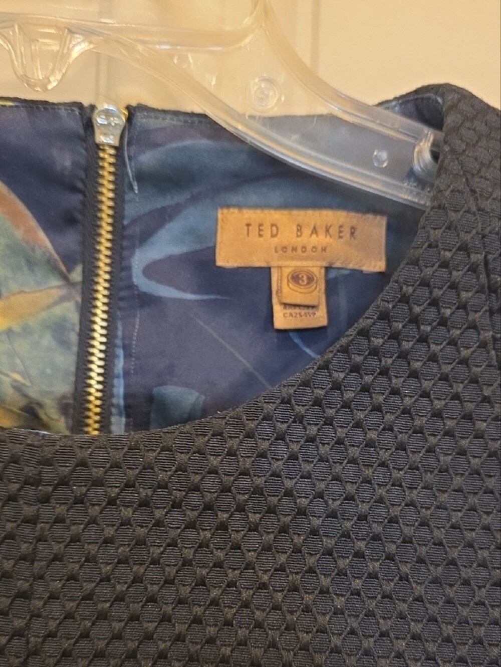 Ted Baker Textured Sleeveless Midi Dress - Picture 3 of 5